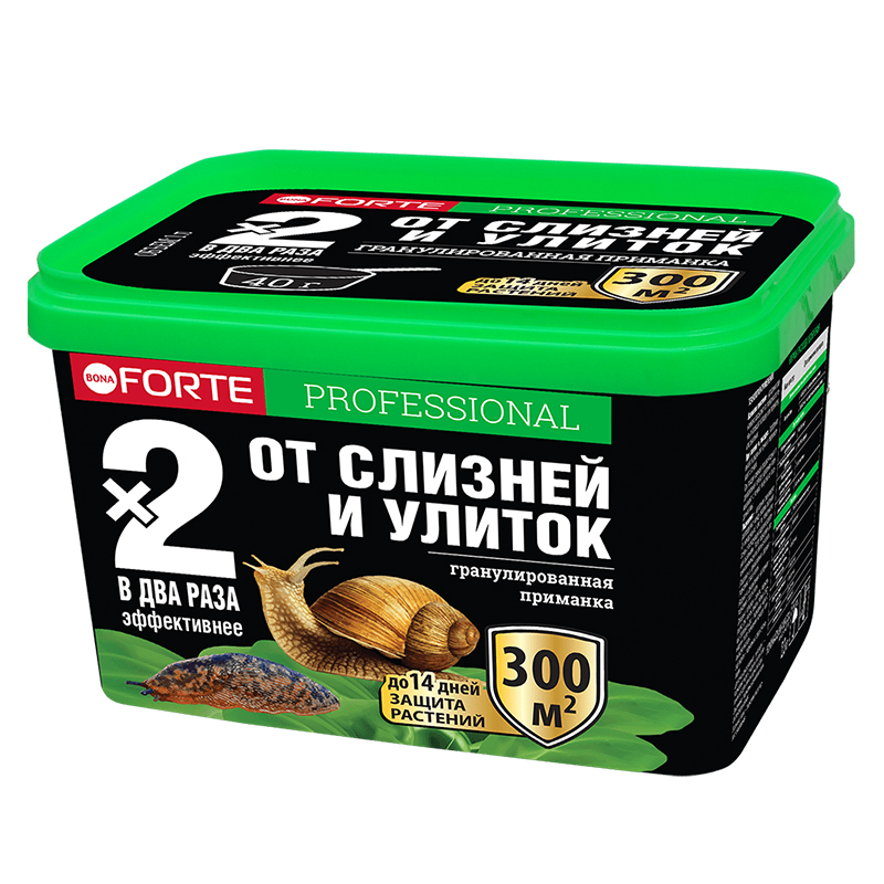 Бона Форте ведро 500мл Супер гранулы от слизней и улиток (БФ)(12шт)