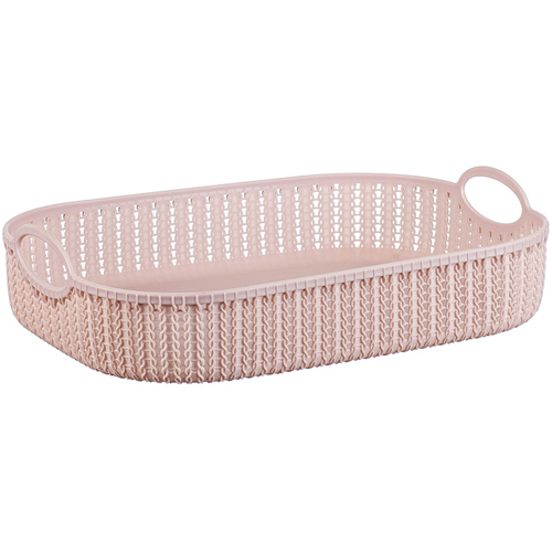 Вязание лоток 370*280 чайная роза 1196 (10шт) (М-пласт)