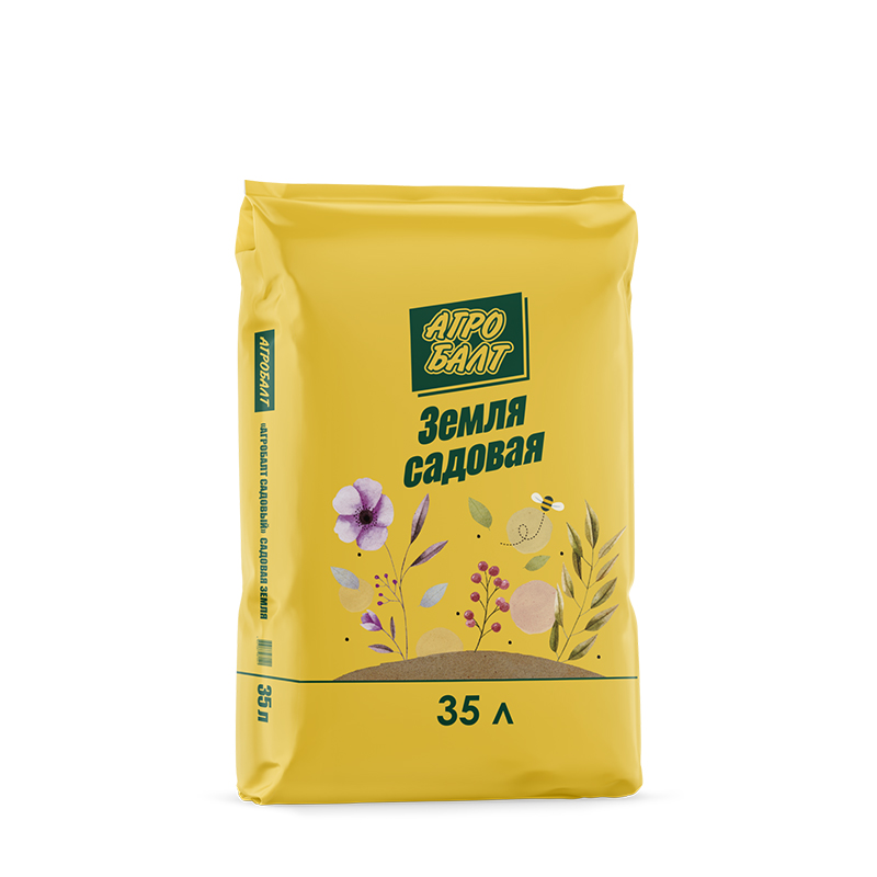 Агробалт Грунт 35л универсал Садовая земля (39шт)