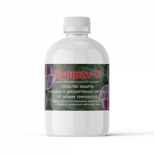 Пуршат К 0,5л защита от низких темпер плодовых и декоративных концентрат (15шт)