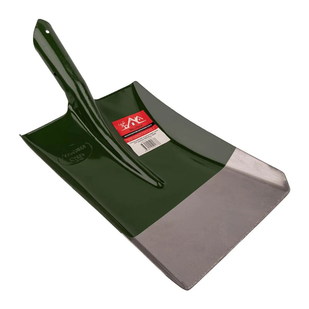 Лопата совковая из рельсовой стали зеленая 900мм 010413 (ТИС)