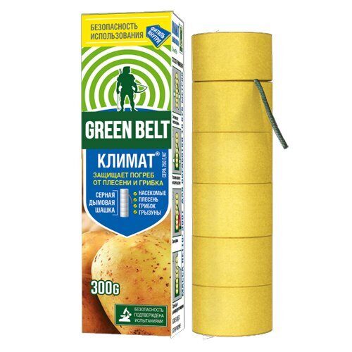 Шашка серная Климат универсальная 300г (ТехноЭкспорт)(40шт)