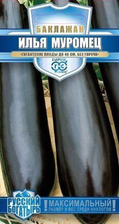 Баклажан Илья Муромец Русский богатырь 0,1г (Гавриш)