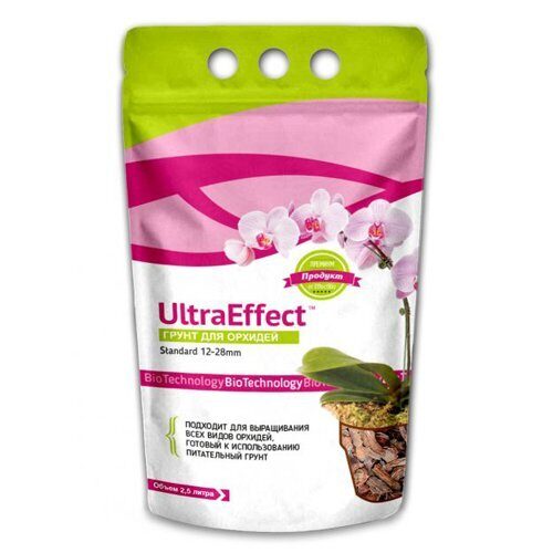 Грунт 1,2л Орхидея УльтЭффект Классик с Цеолитом 12-28мм (Эффект)(20шт)