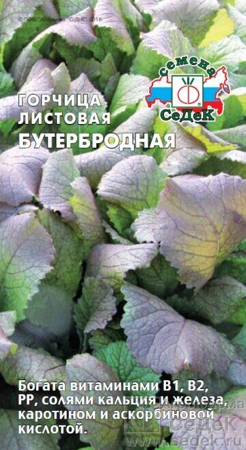 Горчица Бутербродная листовая 1г (Седек)