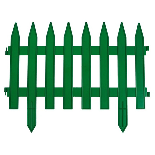 Забор декоративный №1 зеленый (ПолимерСад)(20шт)