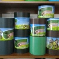 Бордюрная лента 30см*10м коричневая (ГеоПласт)(4шт)