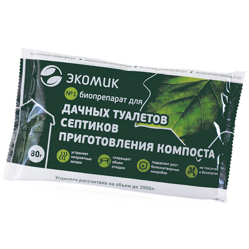 Экомик 80гр для туал на 2000л (МА)(60шт)