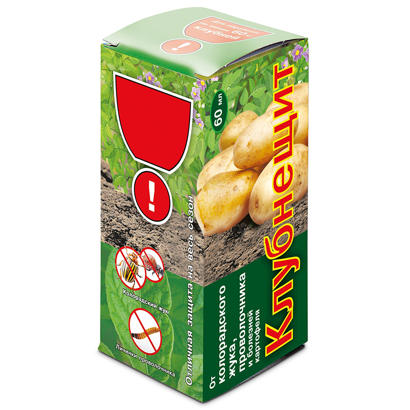 Клубнещит 60мл обработка клубней (Ваше Хоз)(63шт)