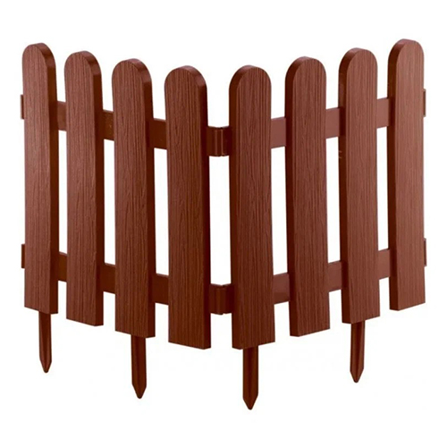 Забор декоративный №7 штакетник терракот (ПолимерСад)(20шт)