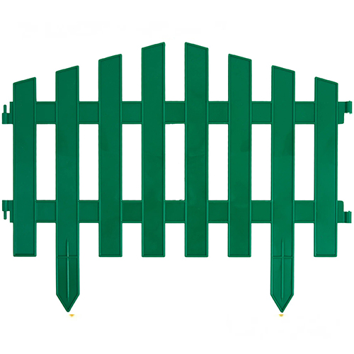 Забор декоративный №5 зеленый (ПолимерСад)(20шт)