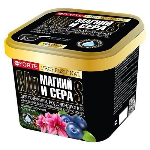 Бона Форте 1л ВЕДРО Голубика с серой и магнием (БФ)(12шт)