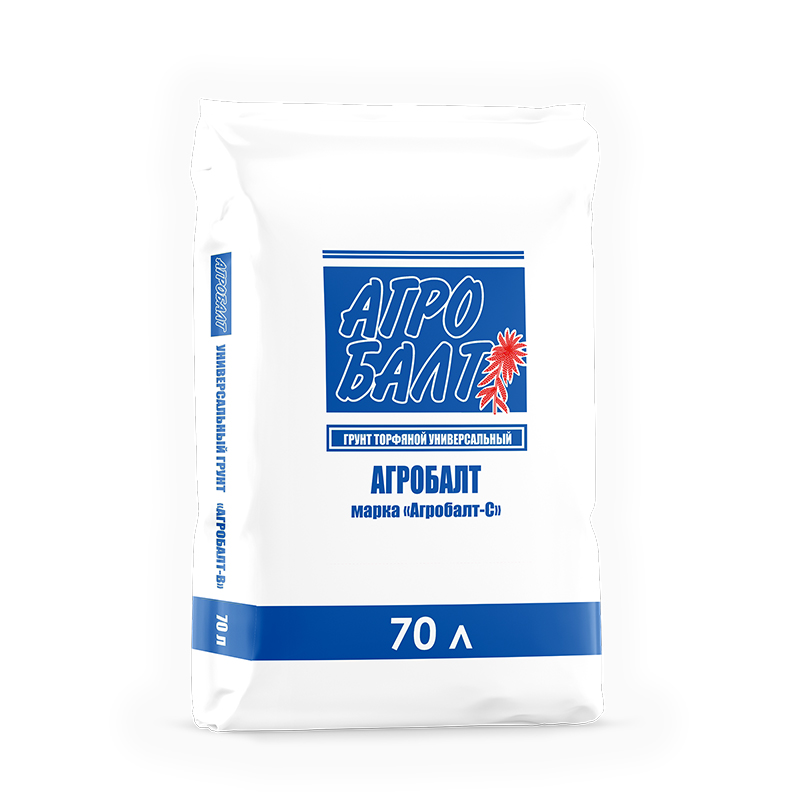 Агробалт С 70л Субстрат на основе Верхового Торфа (33шт)