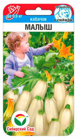 Кабачок Малыш 5шт (Сиб Сад)