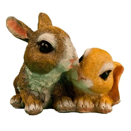 Садовая фигура Зайчик с зайчихой 12679 (М)