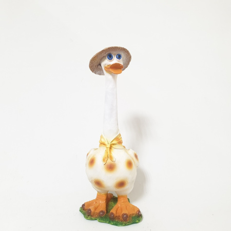 Садовая фигура Гусь мультяшный малый 11209 (55*20см)(ВПС)