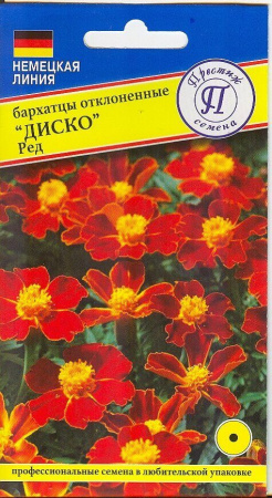 Бархатцы ДИСКО Ред 5шт (Престиж)